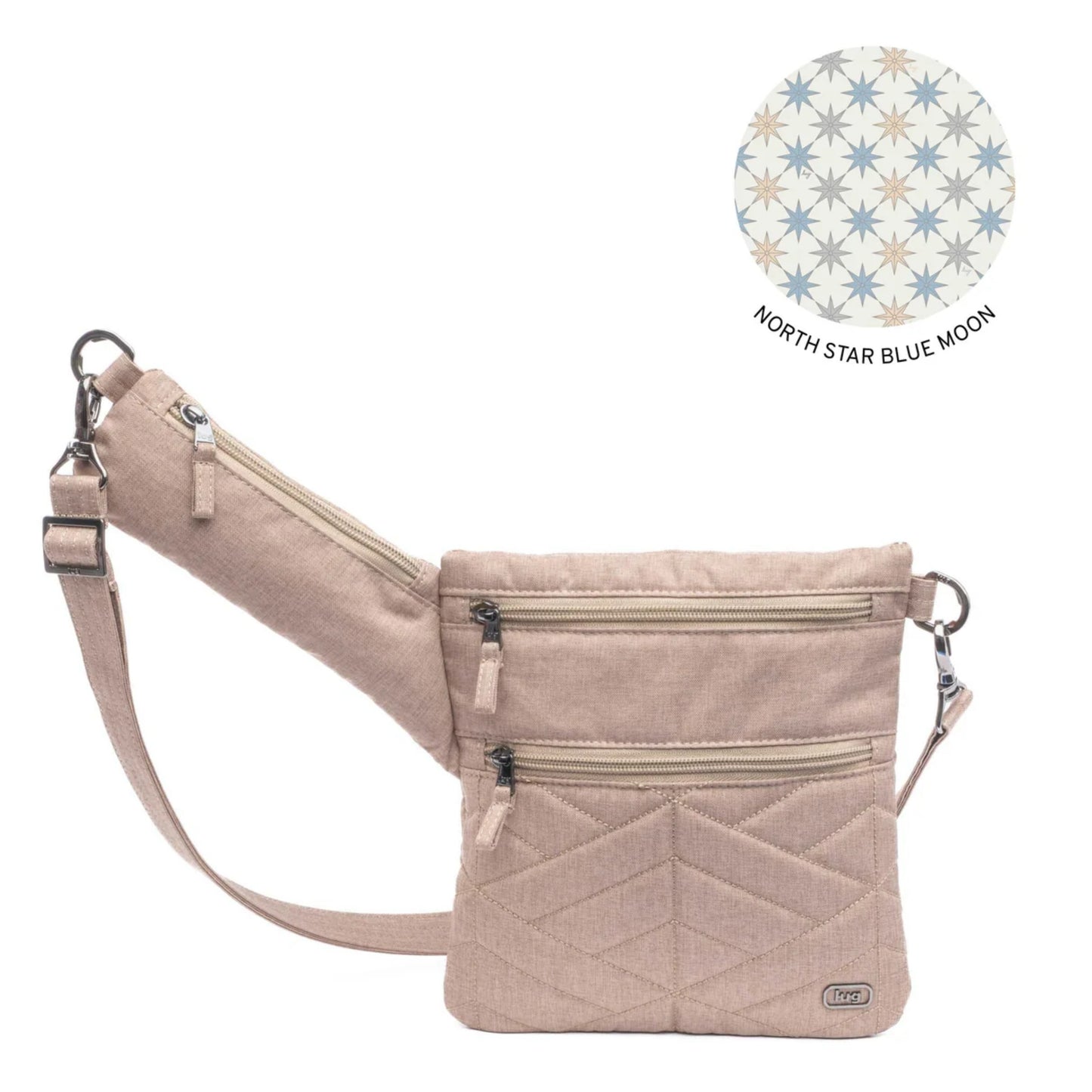 Skipper Heather Sand Crossbody Bag