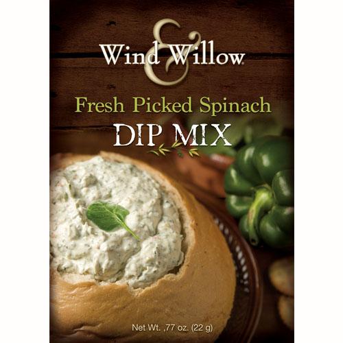 W&W Cold Dip Mix Fresh Picked Spinach