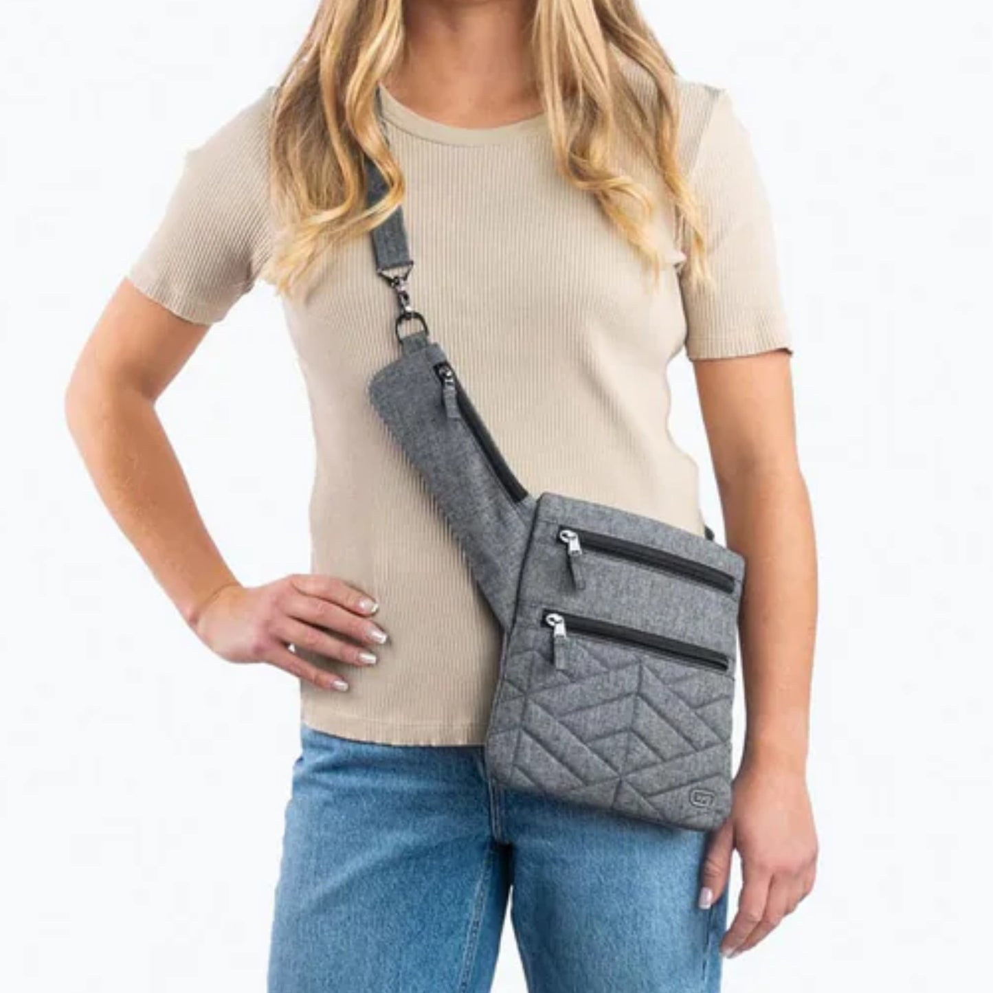 Skipper Leopard Crossbody Bag