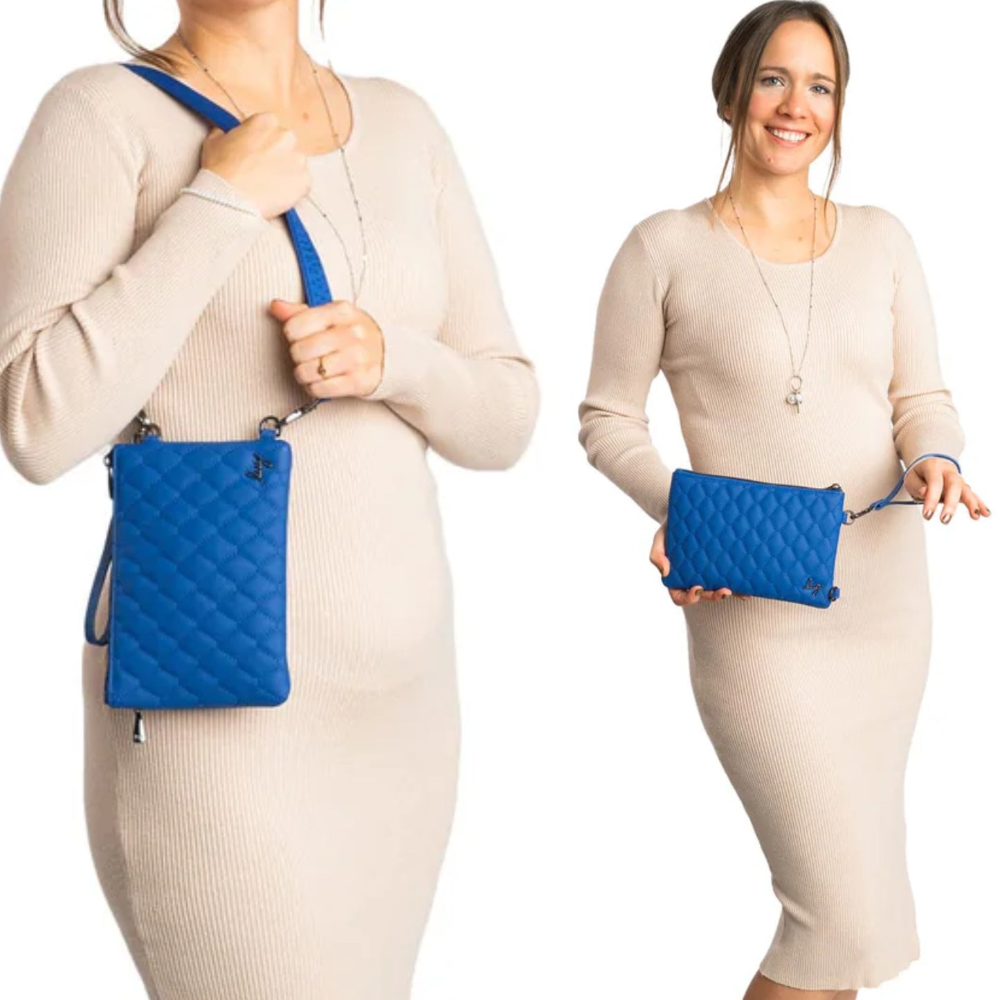 Peekaboo 2 Saph Blue Matte Luxe VL Conv/Crossbody Bag