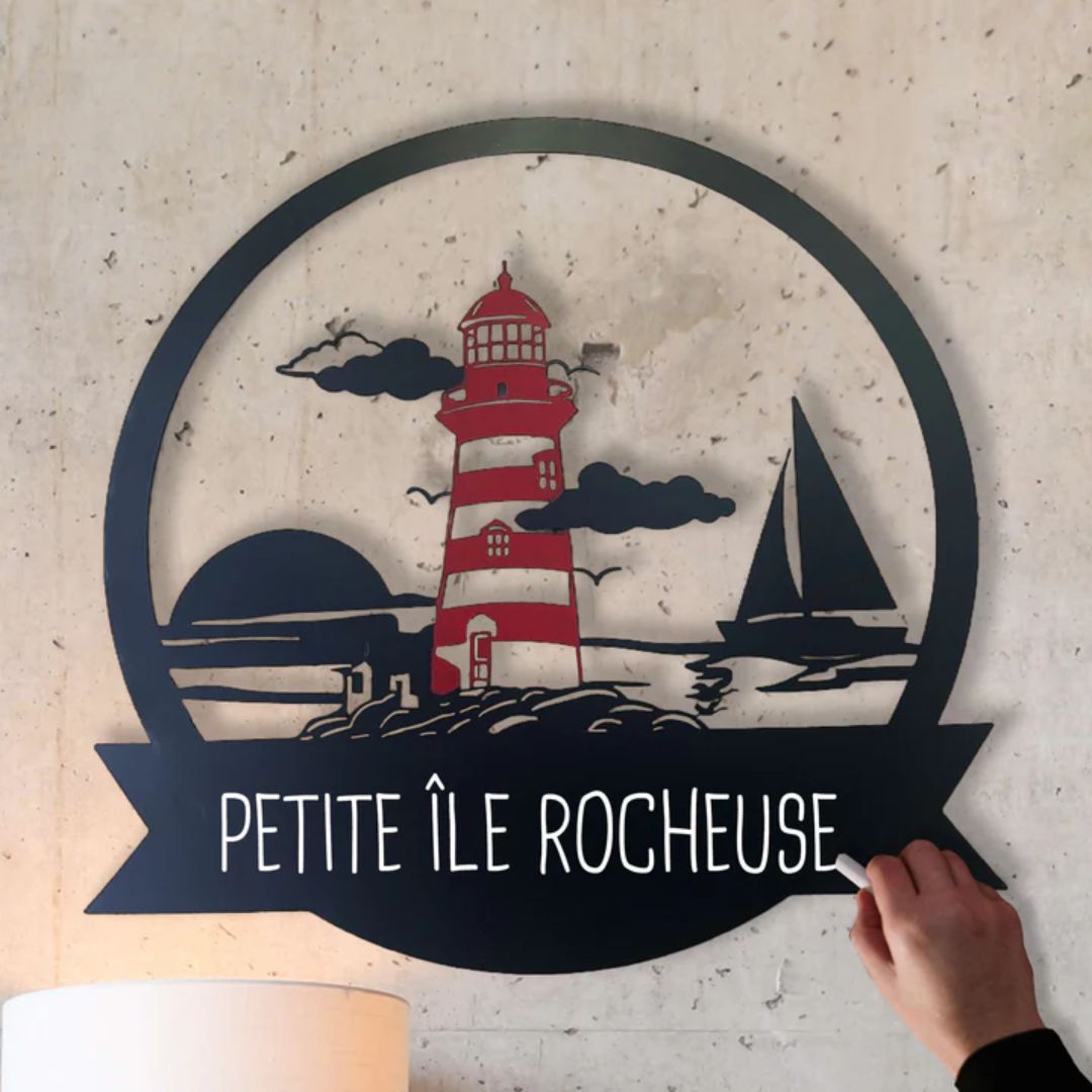 Red Lighthouse Wall Art