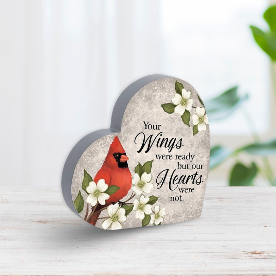 Heart Sitter Wings were ready