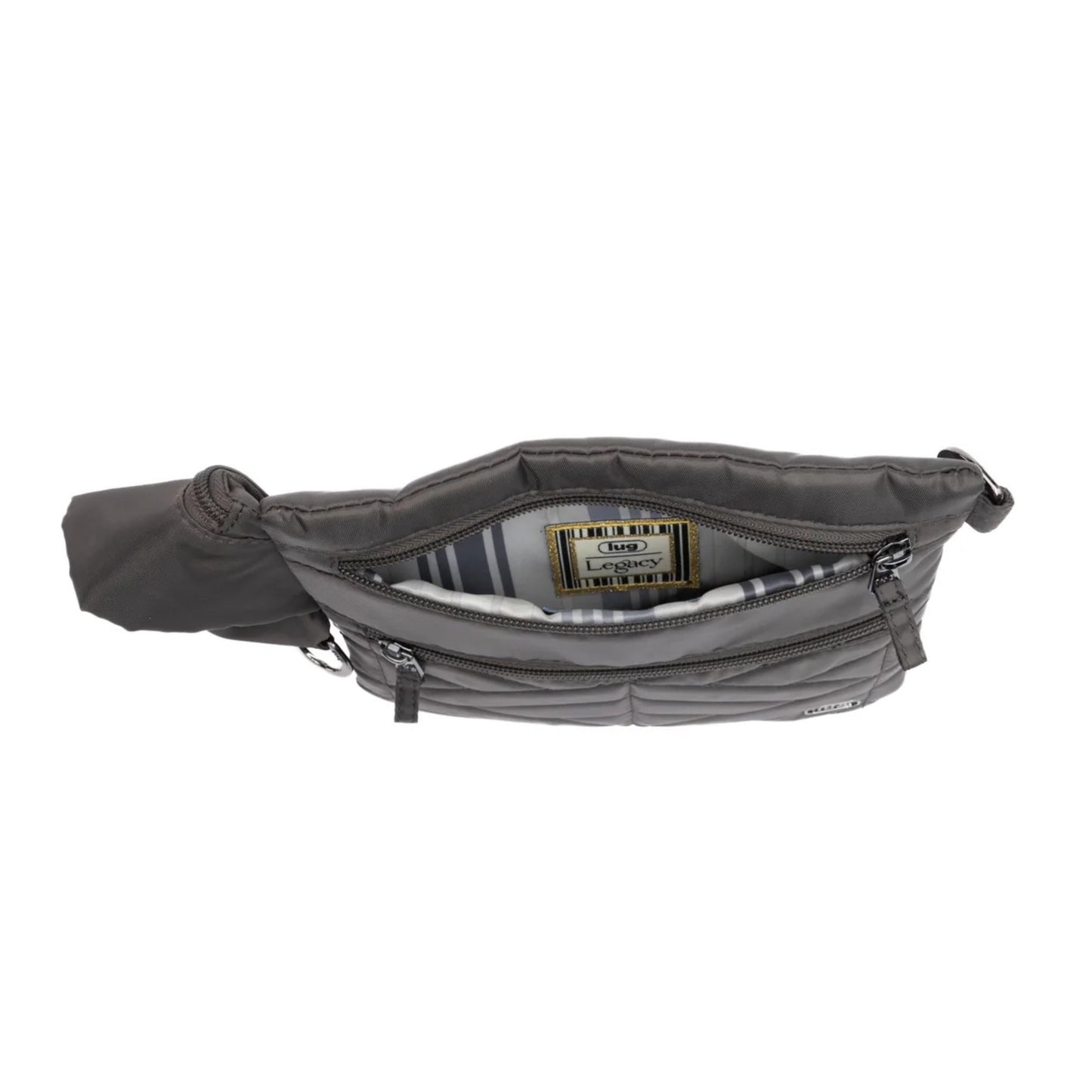 Skipper Gunmetal Grey Crossbody Bag