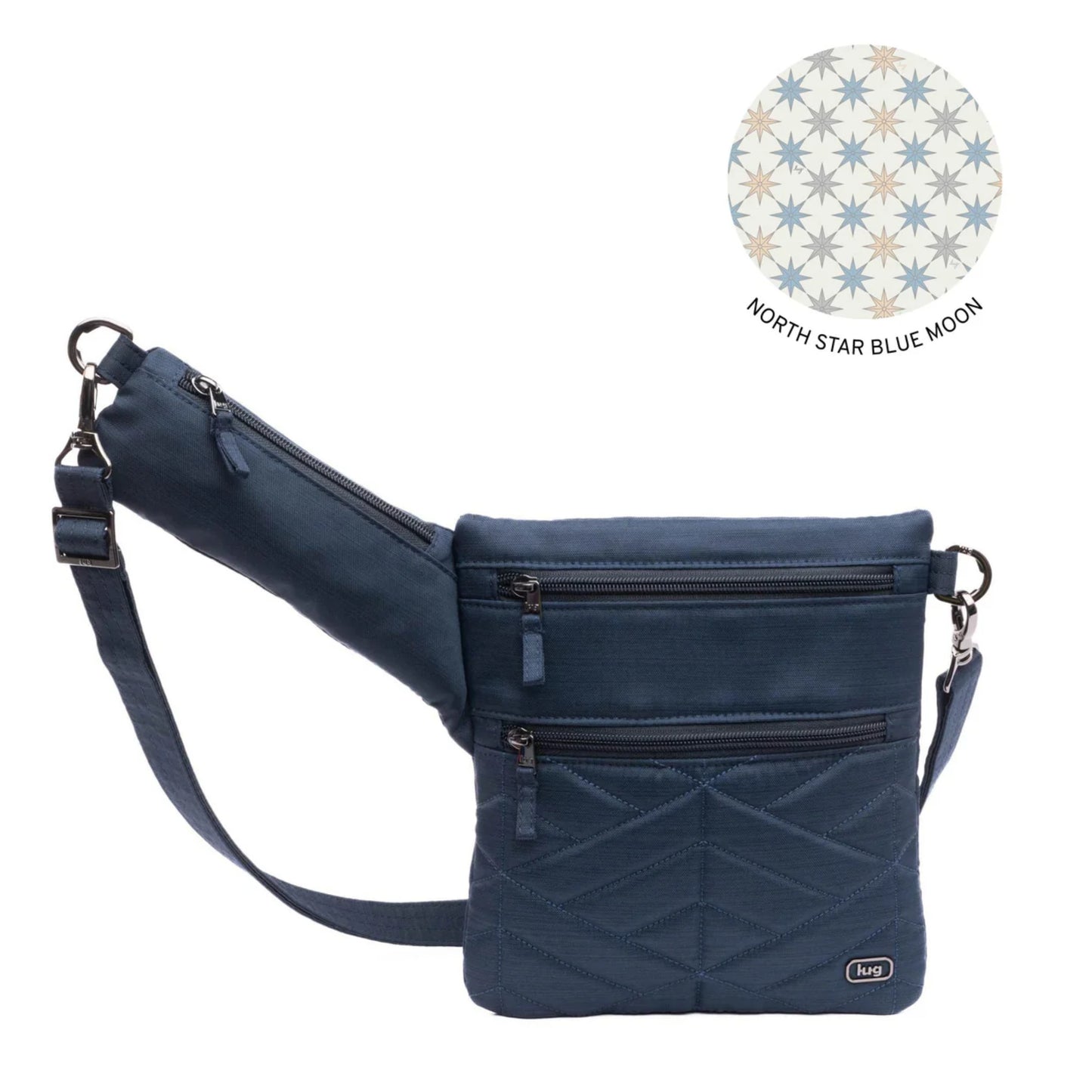 Skipper Brushed Indigo Crossbody Bag