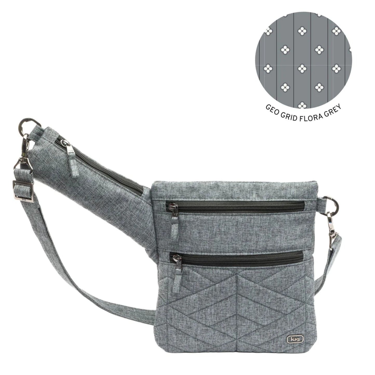 Skipper Heather Grey Crossbody Bag