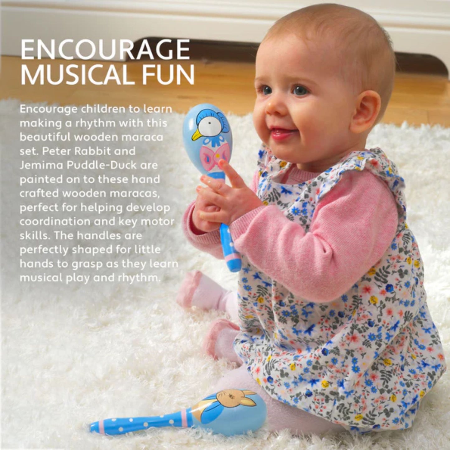 Peter Rabbit Maraca Set