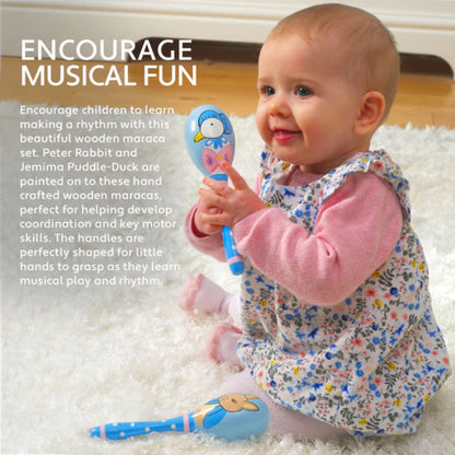 Peter Rabbit Maraca Set