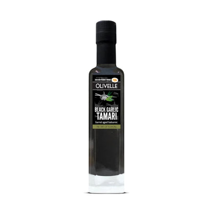 Black Garlic Tamari Barrel Aged Balsamic