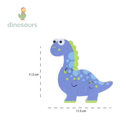 Diplodocus Wooden Puzzle