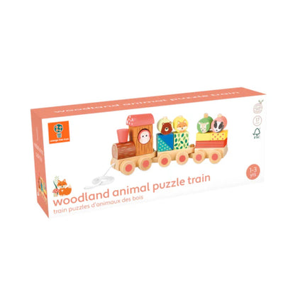 Woodland Animal Puzzle Train