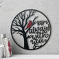 Red Cardinal & Message Wall Art