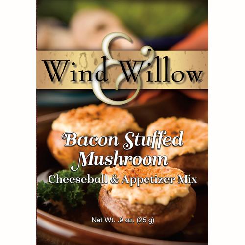 W&W Cheeseball Mix Bacon Stuffed Mushroom