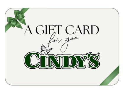 Cindy's Gift Card