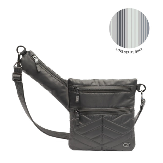 Skipper Gunmetal Grey Crossbody Bag