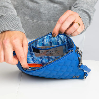 Peekaboo 2 Saph Blue Matte Luxe VL Conv/Crossbody Bag