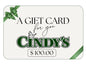 Cindy's Gift Card